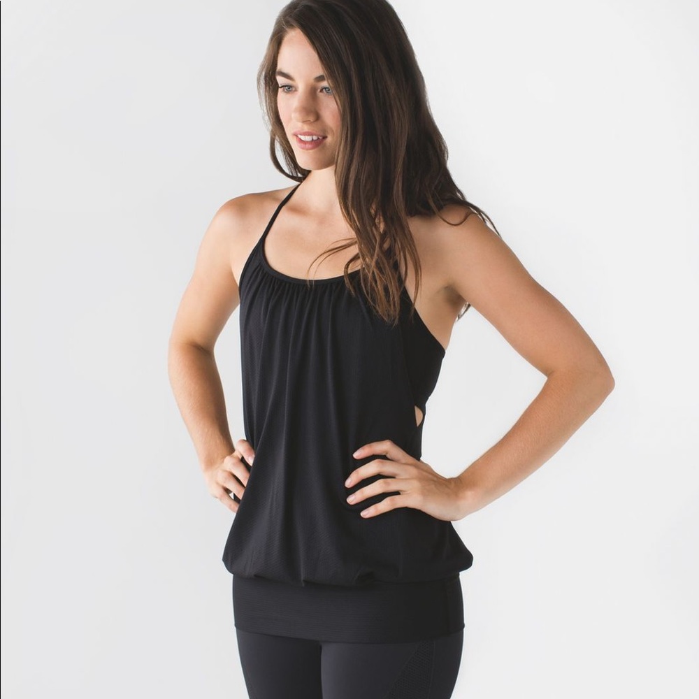 LULULEMON Black No Limits Tank